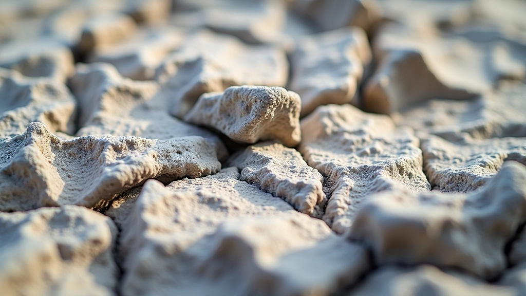 Dolomīta klints detalizēts detaļs ar minerālu struktūru un ģeoloģisko slāņiem