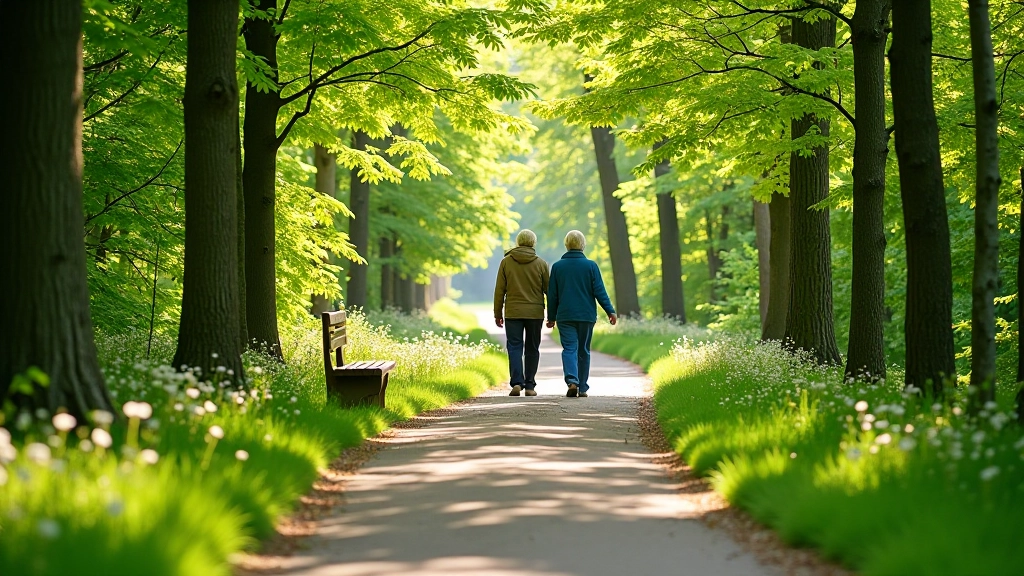 Draudzīga pastaiga maršruts pensionāriem